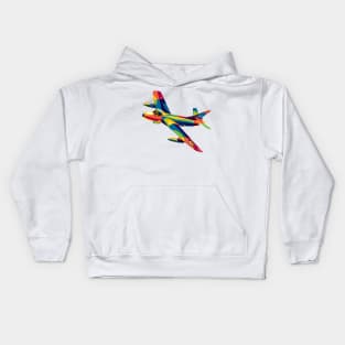 Hawker Hunter Flying Bird Kids Hoodie